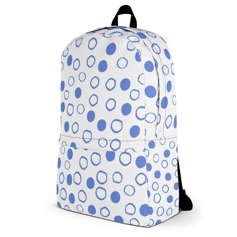 Blue Circles — Backpack | Dance Happy Designs x Outshine Labels