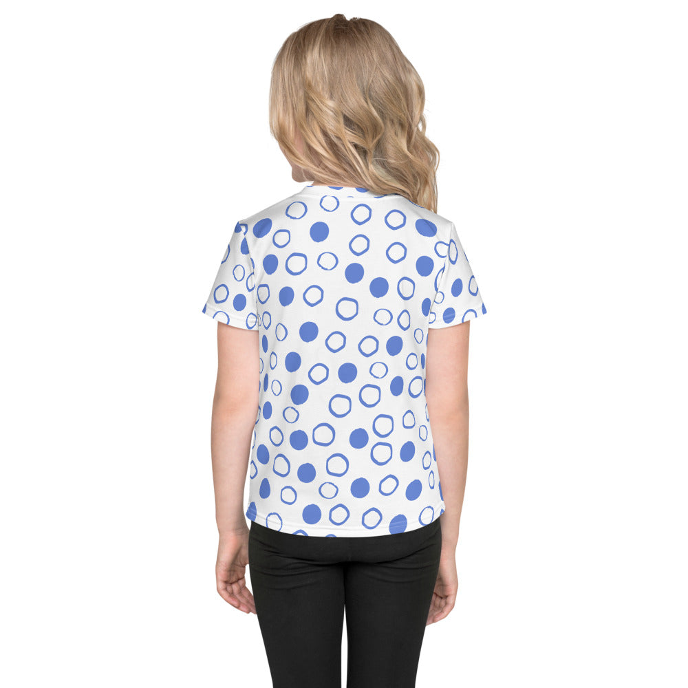 Blue Circles — Toddler Tee | Dance Happy Designs x Outshine Labels