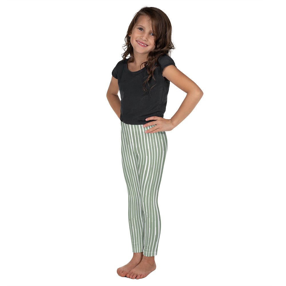 Green Lines — Toddler Leggings | Dance Happy Designs x Outshine Labels