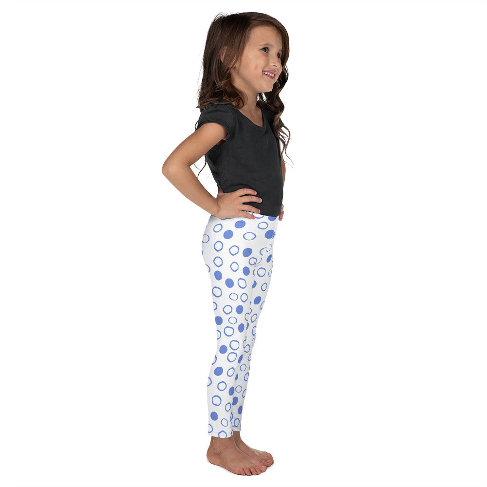 Blue Circles — Toddler Leggings | Dance Happy Designs x Outshine Labels