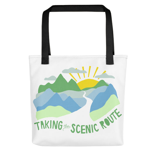 Taking The Scenic Route — Vinyl Tote