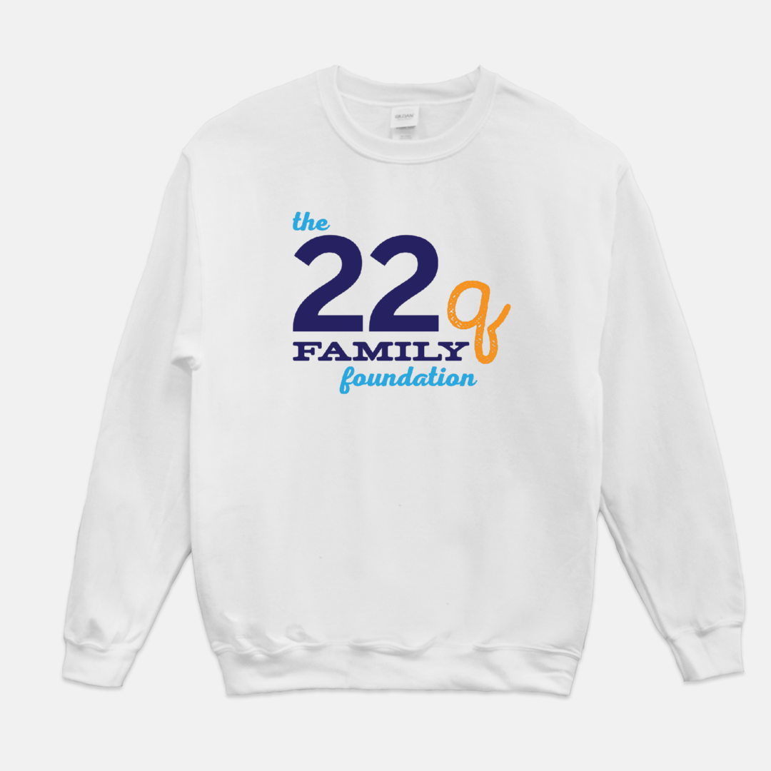 22q Family Foundation — Adult Unisex Logo Sweatshirt