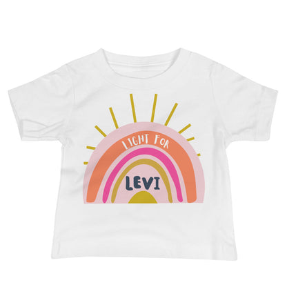 Light For Levi — Baby Tee (Summer Pink)