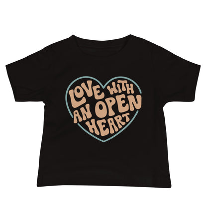 Love With An Open Heart — Baby Tee