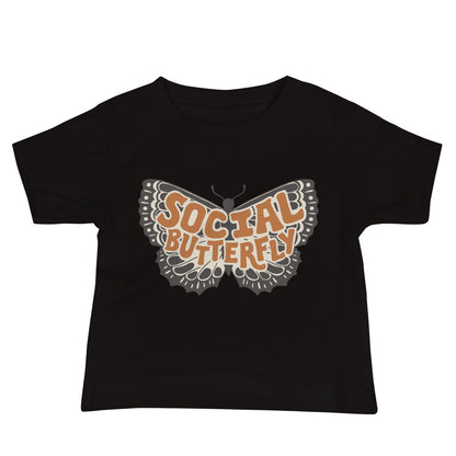 Social Butterfly — Baby Tee