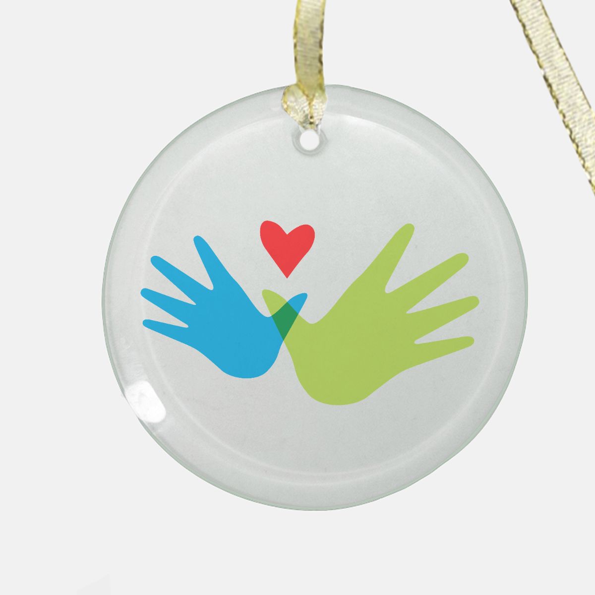 WSA Holiday — Clear Glass Ornament