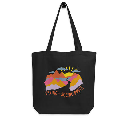 Taking The Scenic Route — Large Eco Tote