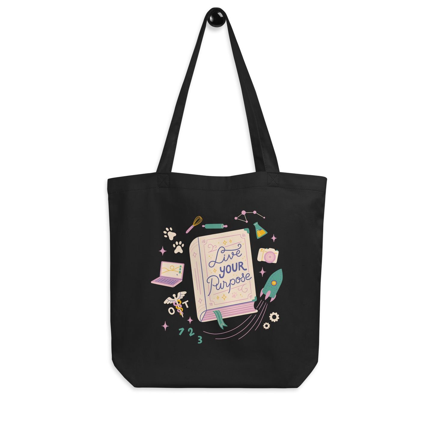 Live Your Purpose — Large Eco Tote