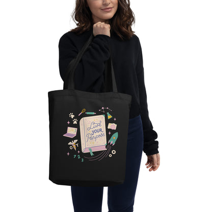 Live Your Purpose — Large Eco Tote