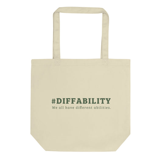 #Diffability — Large Eco Tote