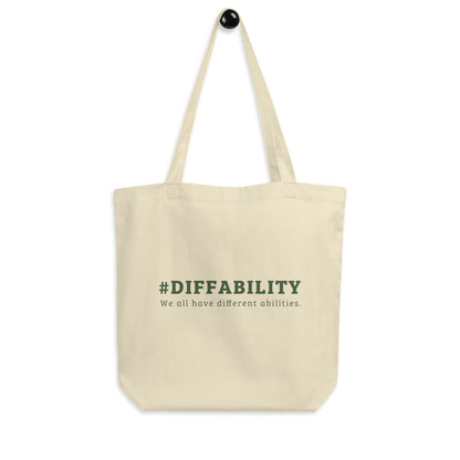#Diffability — Large Eco Tote