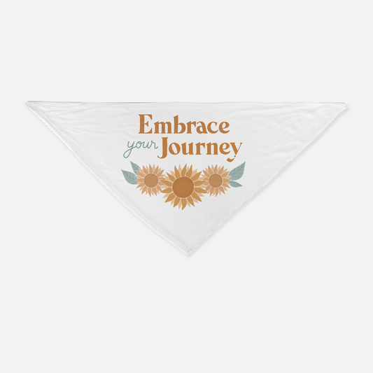 Embrace Your Journey — Pet Bandana