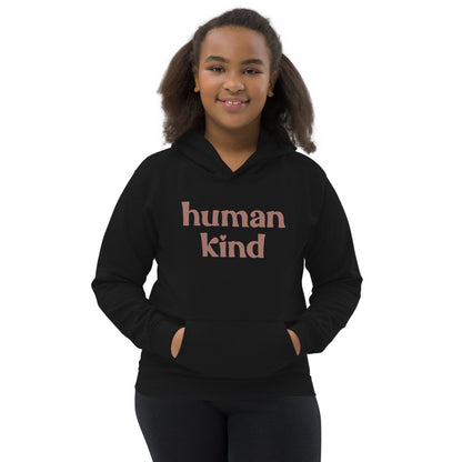 Human. Kind. — Youth Hoodie