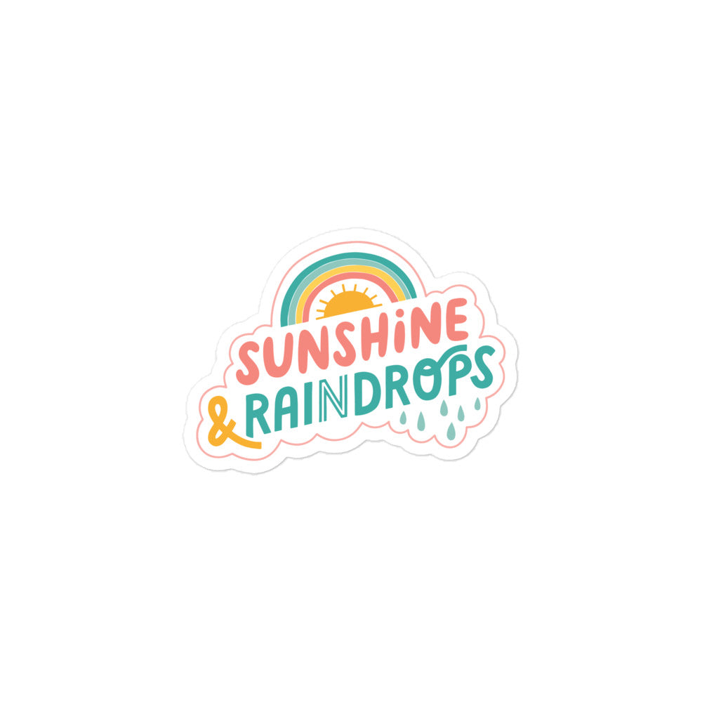 Sunshine & Raindrops — Sticker