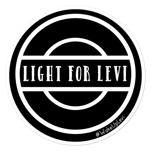 Light For Levi — Circle Sticker