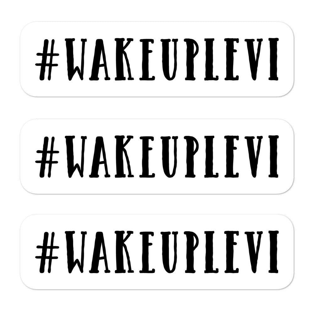 #WakeUpLevi — Sticker