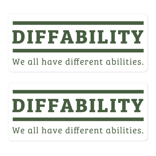 Diffability 2 Pack — Sticker