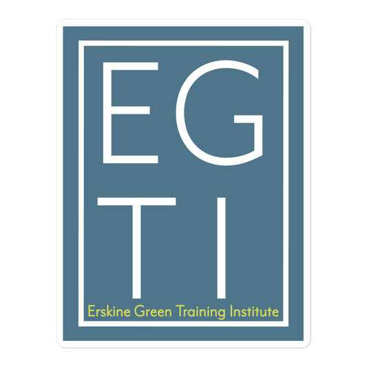 Erskine Green Training Institute (EGTI) — Sticker