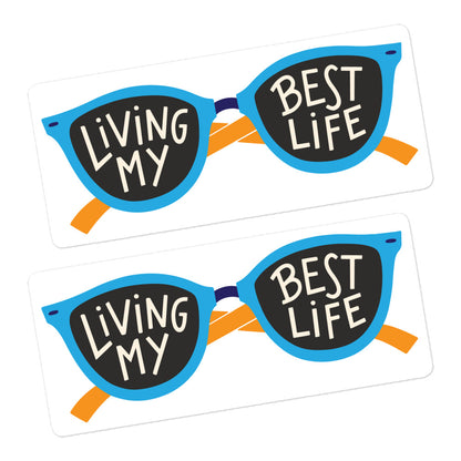 Living My Best Life — Sticker