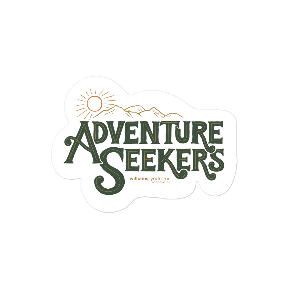 Adventure Seekers — Sticker