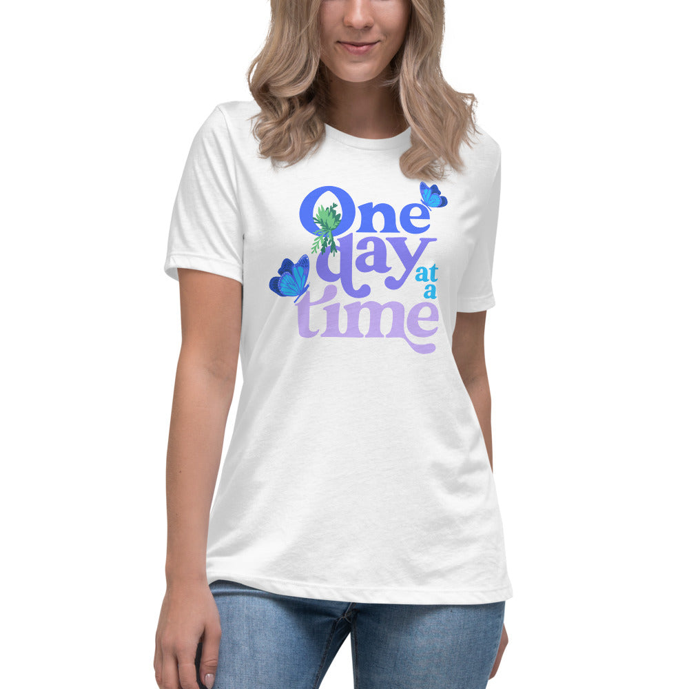 One Day At A Time — Women's Relaxed Tee