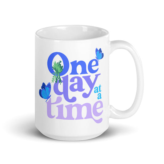 One Day At A Time — 15oz Mug