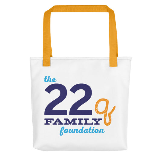 22q Family Foundation Logo — Vinyl Tote