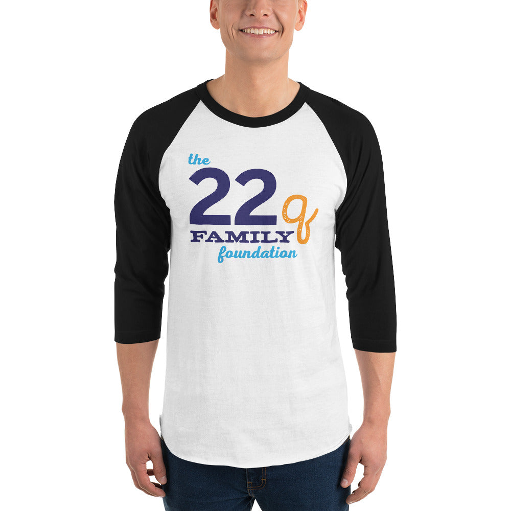 22q Family Foundation — 3/4 Sleeve Raglan