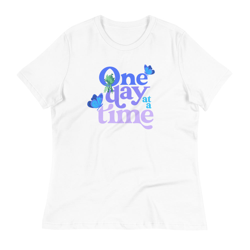 One Day At A Time — Women's Relaxed Tee
