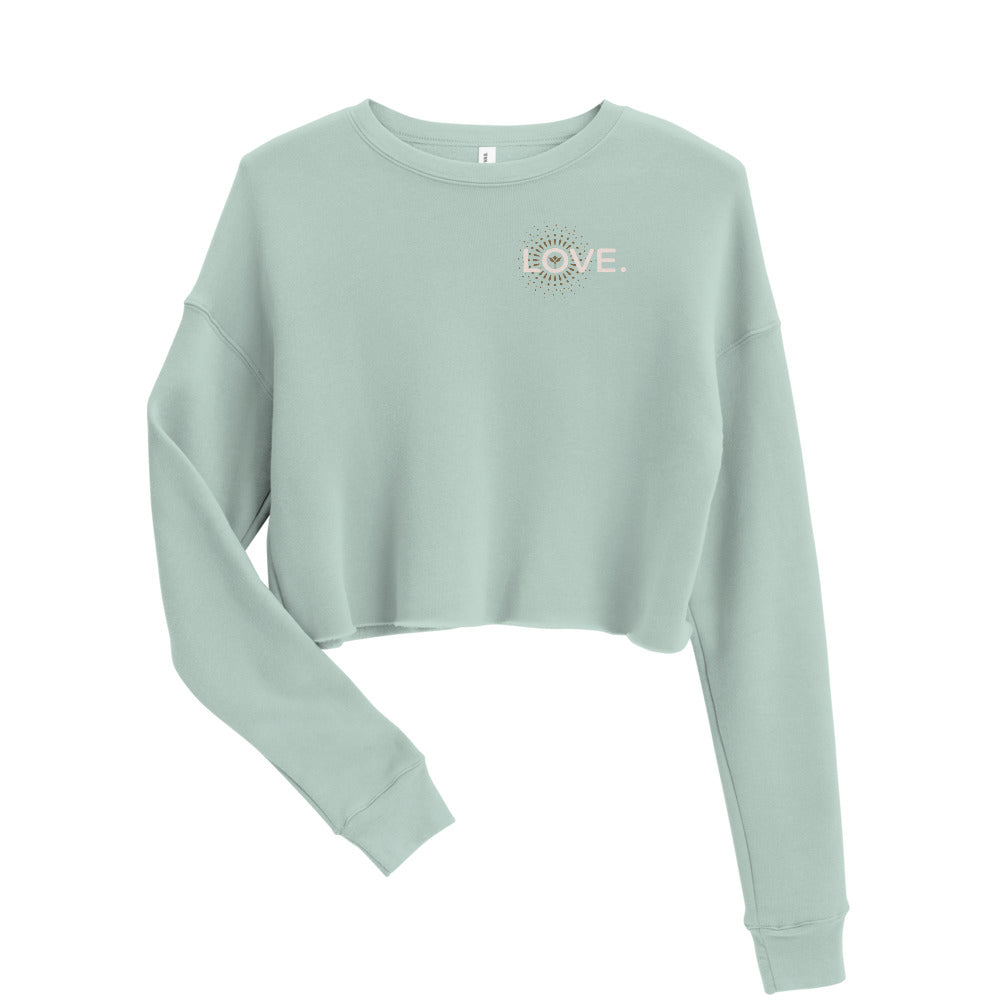 Love — Crop Sweatshirt