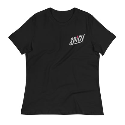 Spicy — Women's Relaxed Tee (Embroidered)