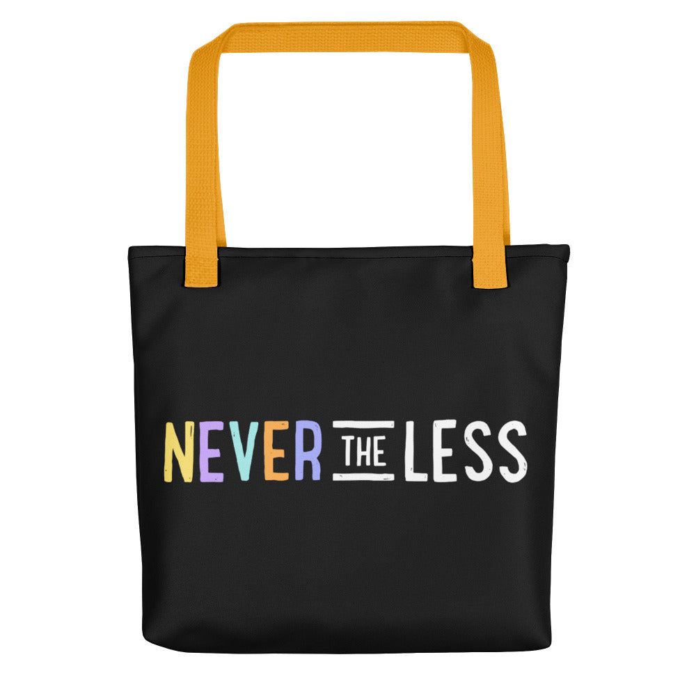 Never The Less — Vinyl Tote