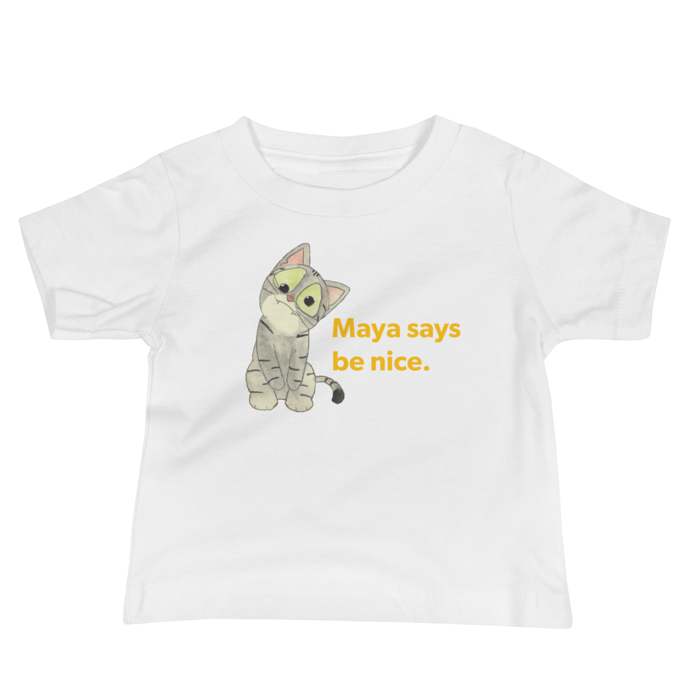 Maya Says Be Nice — Baby Tee