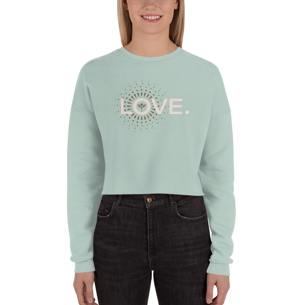 Love — Crop Sweatshirt
