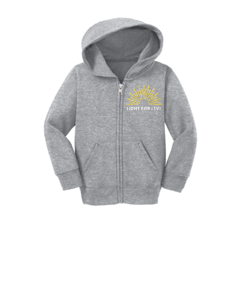 Light For Levi Foundation — Toddler Zip Hoodie