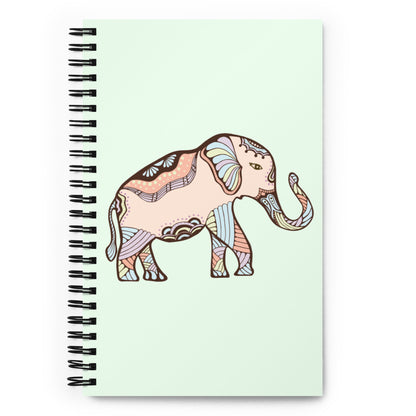 Elephant Luck — Spiral Notebook