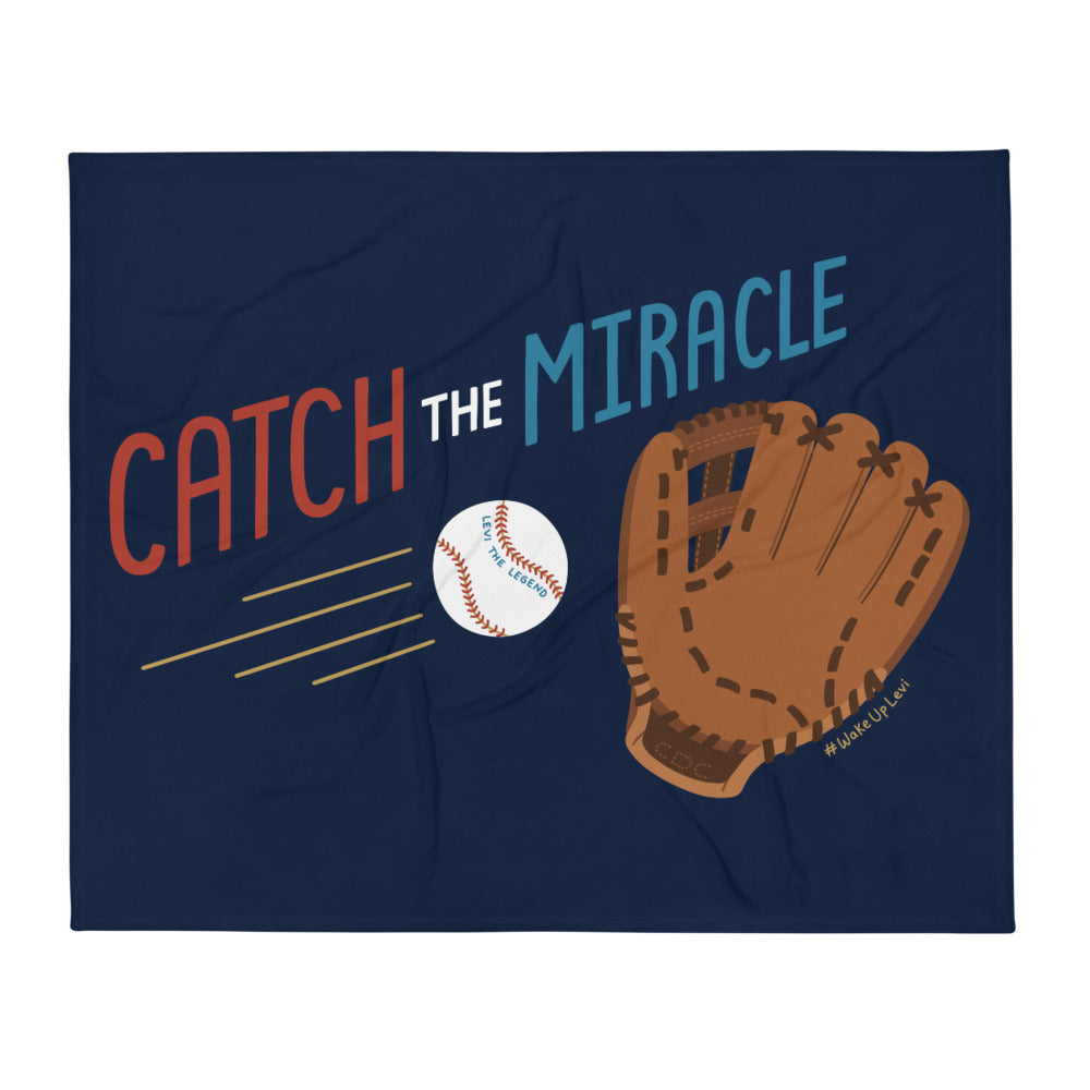 Catch The Miracle — Fuzzy Throw Blanket