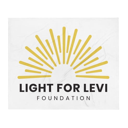 Light For Levi Foundation — Fuzzy Throw Blanket