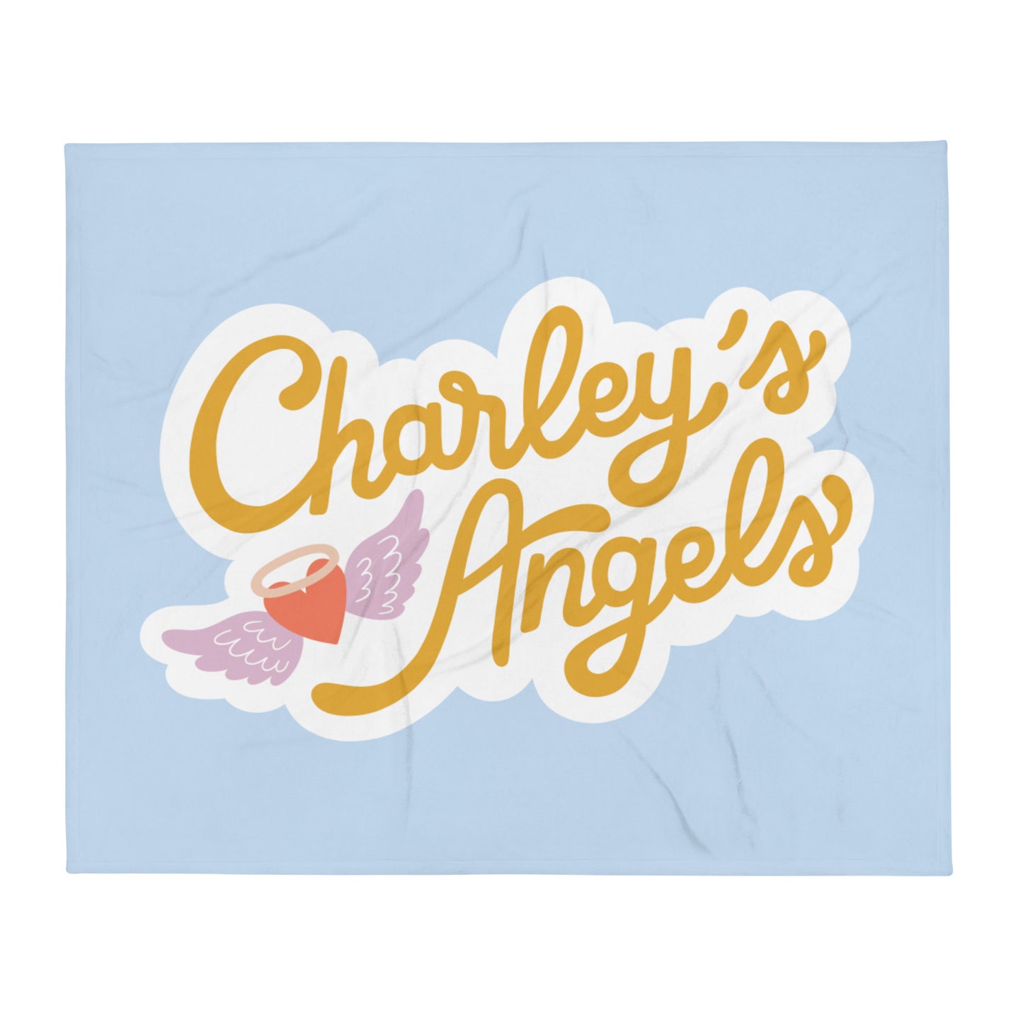 Charley's Angels — Fuzzy Throw Blanket