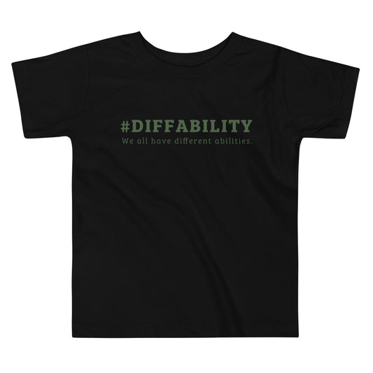 #Diffability — Toddler Tee
