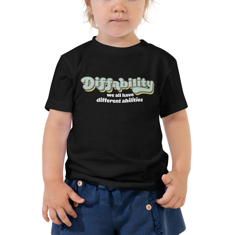 Diffability — Retro Toddler Tee