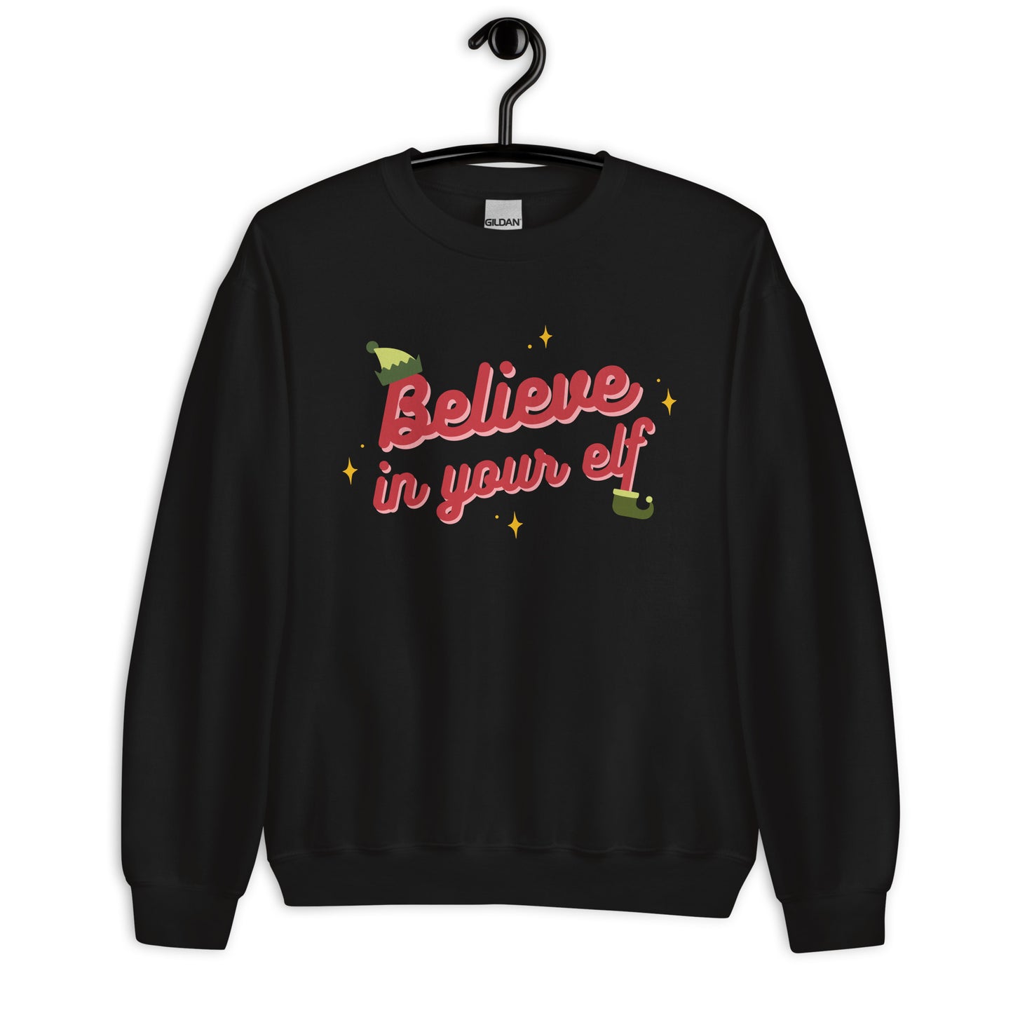 Believe in your Elf — Adult Unisex Crewneck Sweatshirt