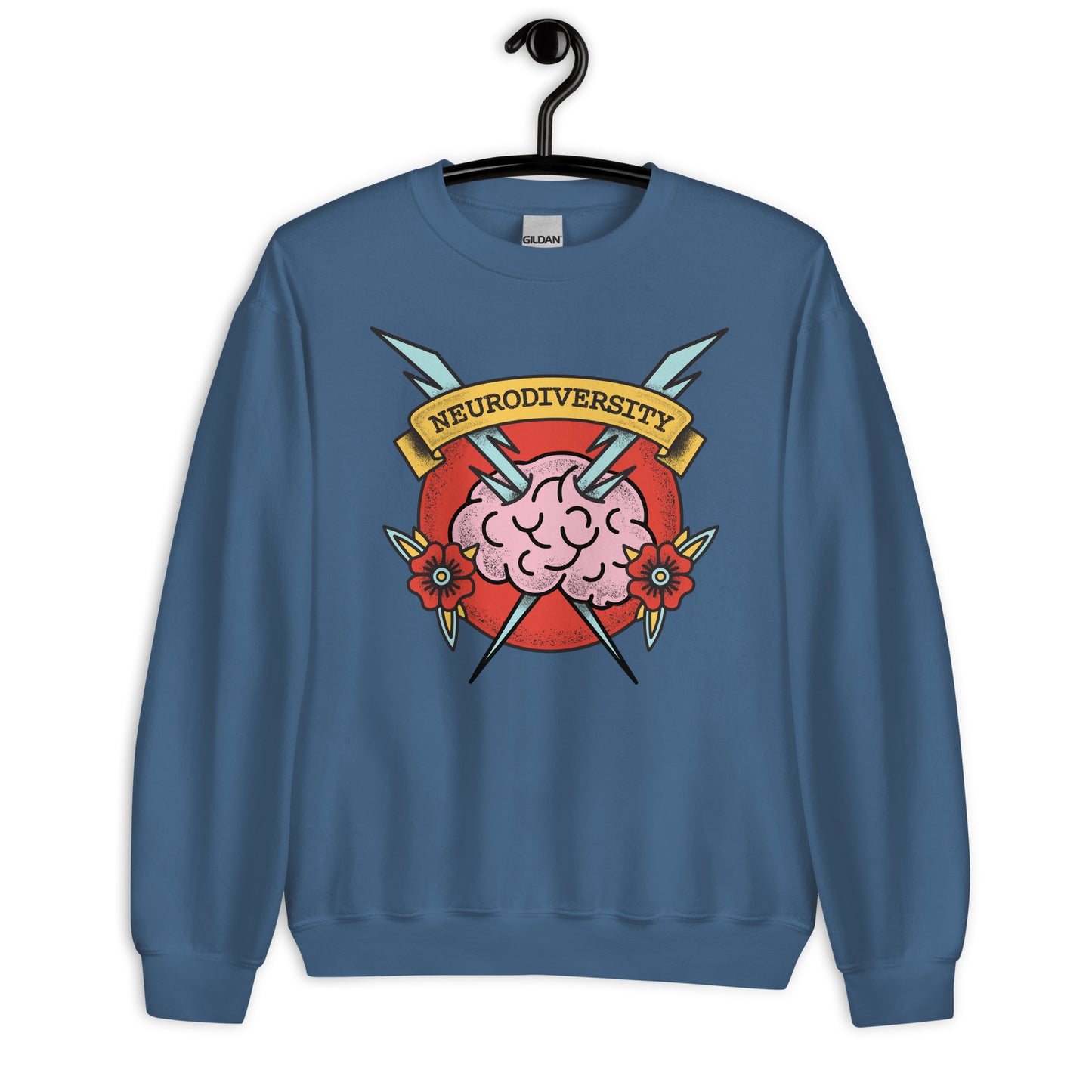 Neurodiversity — Adult Unisex Crewneck Sweatshirt