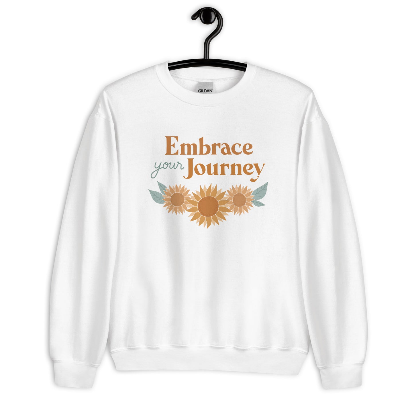 Embrace Your Journey — Adult Unisex Crewneck Sweatshirt