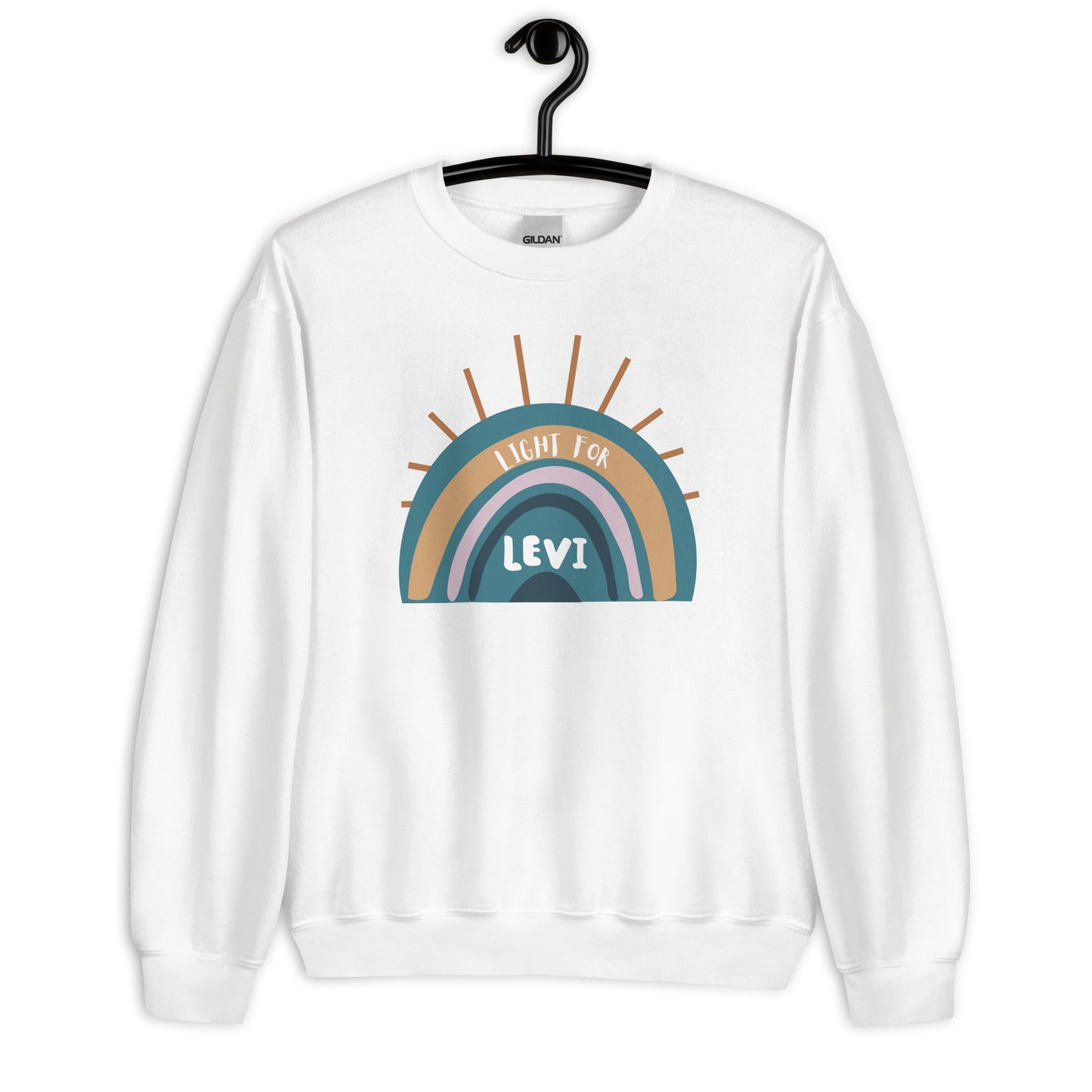 Light For Levi — Adult Unisex Crewneck Sweatshirt