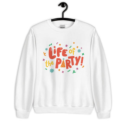 Life Of The Party — Adult Unisex Crewneck Sweatshirt