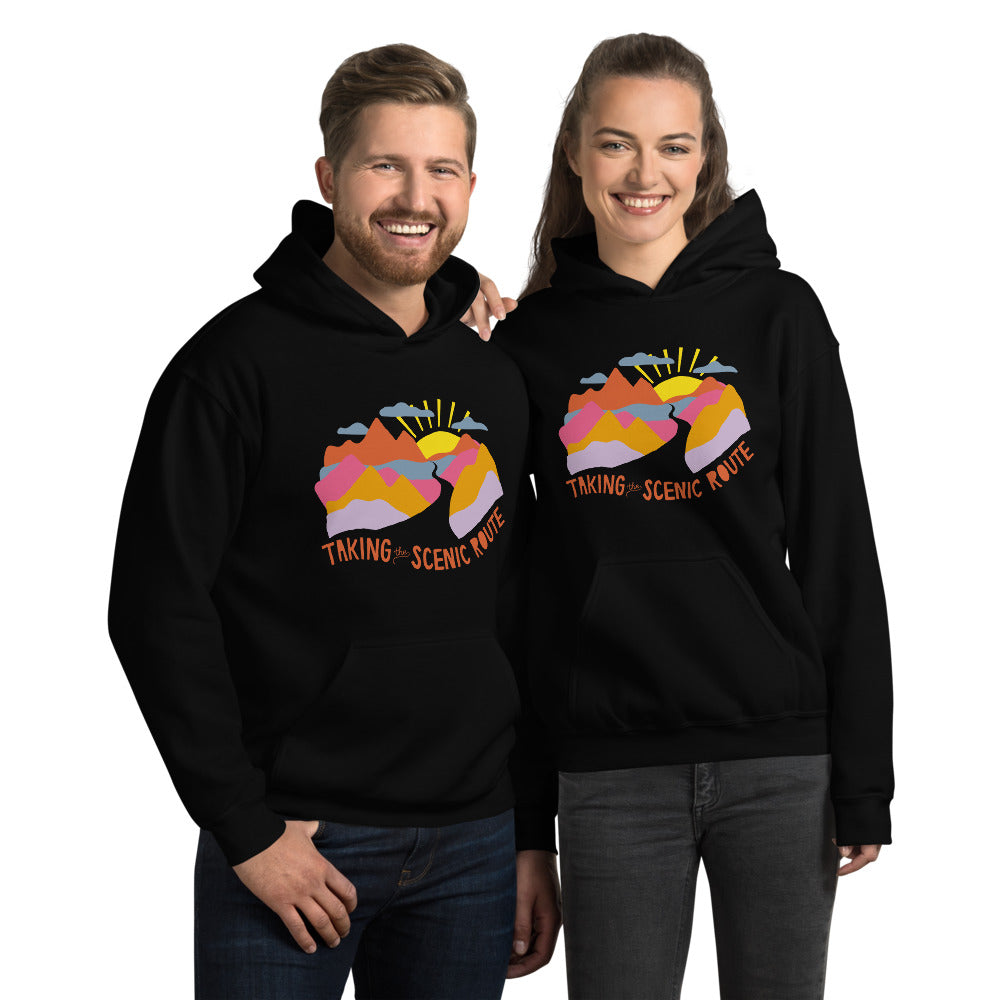 Taking The Scenic Route — Adult Unisex Hoodie