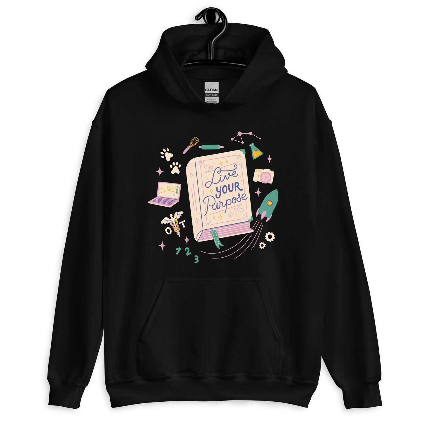 Live Your Purpose — Adult Unisex Hoodie