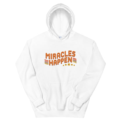 Miracles Happen — Adult Unisex Hoodie