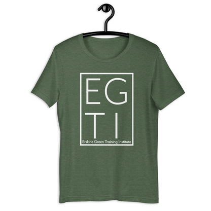 Erskine Green Training Institute (EGTI) — Adult Unisex Tee (White Font)